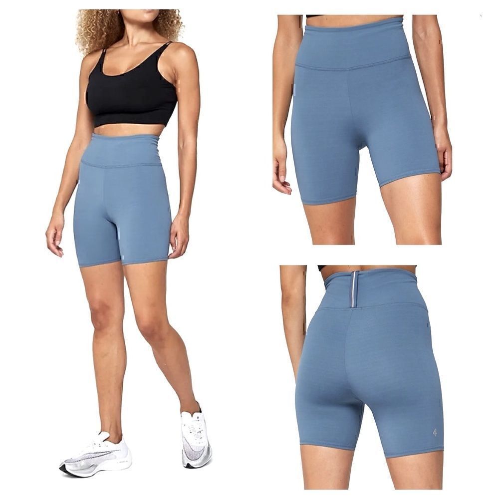 NWT 4 Laps High Rise Arc Short “Steel Blue” XXL